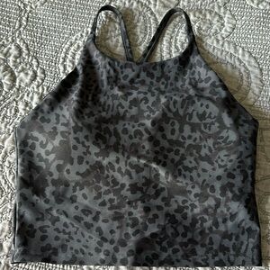 Sports bra, animal print, old navy size medium